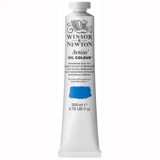 Winsor & Newton&reg; Artists' Oil Colour&trade;, 200mL Manganese Blue Hue {1}