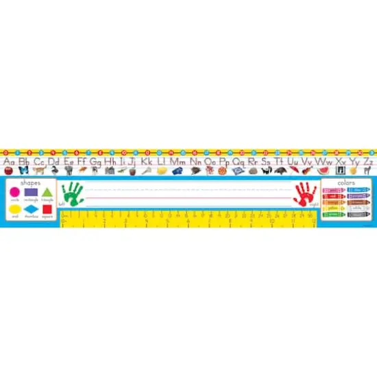 Grades PreK-1 Zaner-Bloser Desk Toppers® Reference Name Plates {1}