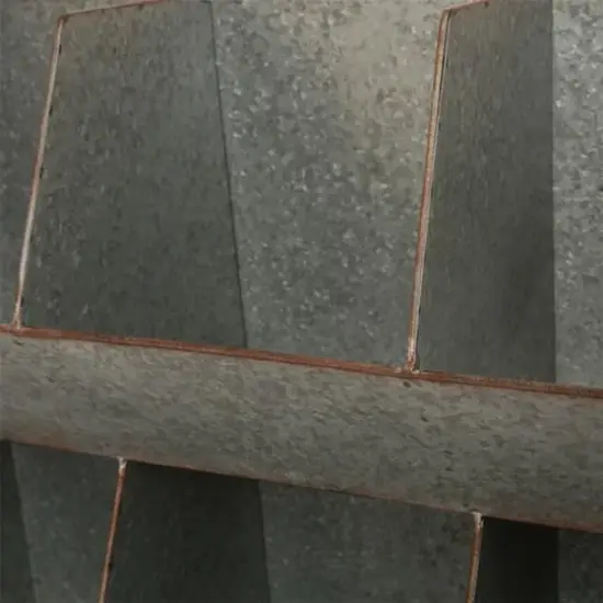 Glitzhome&reg; Galvanized Storage Standing Shelf {5}