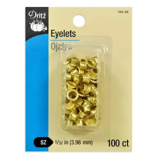 100 Brass Eyelets {1}