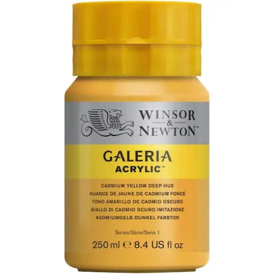 Winsor & Newton&reg; Galeria Acrylic&reg; Paint, 250mL Cadmium Yellow Deep Hue {1}