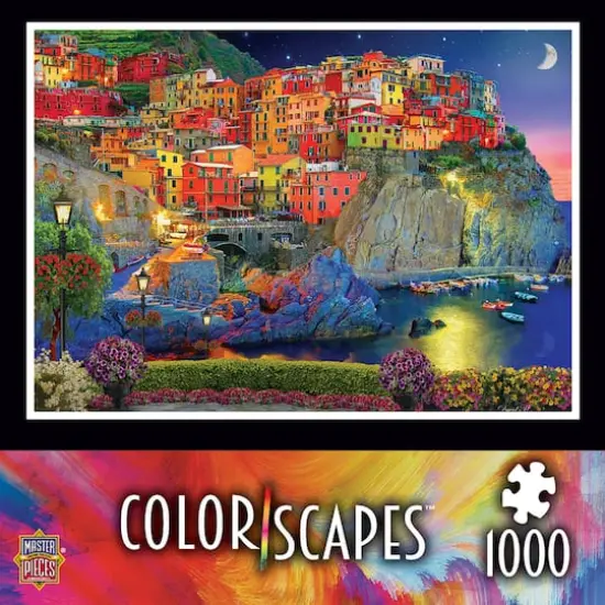 Assorted MasterPieces&reg; Colorscapes&trade; Linen Jigsaw Puzzle {4}