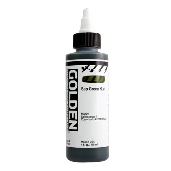 Golden&reg; High Flow Acrylics, 4oz. Sap Green Hue {1}