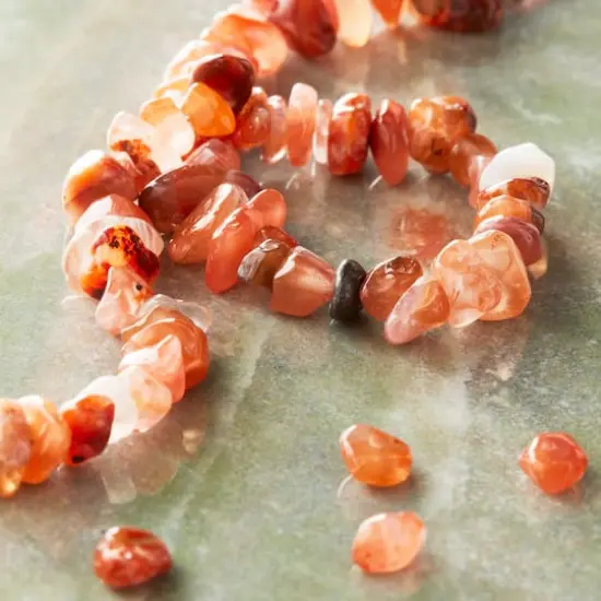 Red Agate Chip Beads by Bead Landing&trade; {3}