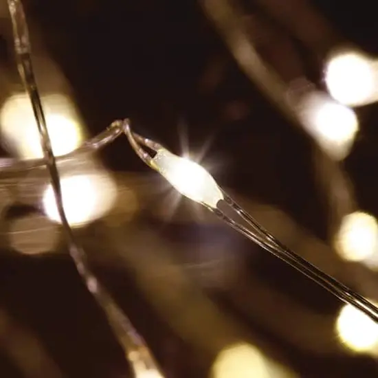 Apothecary & Company&trade; Silver Decorative Micro LED String Lights, 15ft {3}