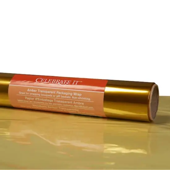 Transparent Packaging Wrap by Celebrate It&trade; Amber {4}