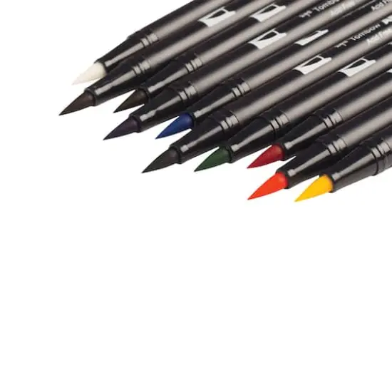 Tombow Primary Palette Dual Brush Pen Set {4}