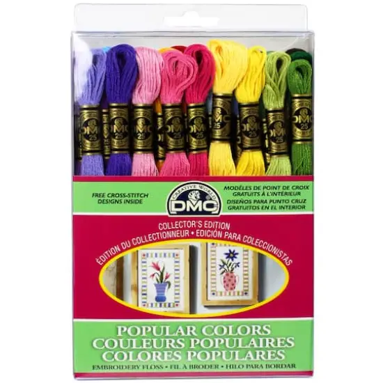 DMC&reg; Popular Colors Embroidery Floss Pack {1}