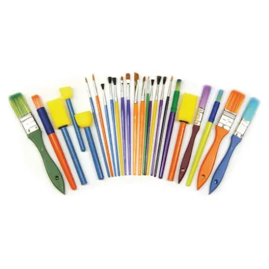 Creativity Street&reg; Starter Paint Brush Set, 25 Pack {1}