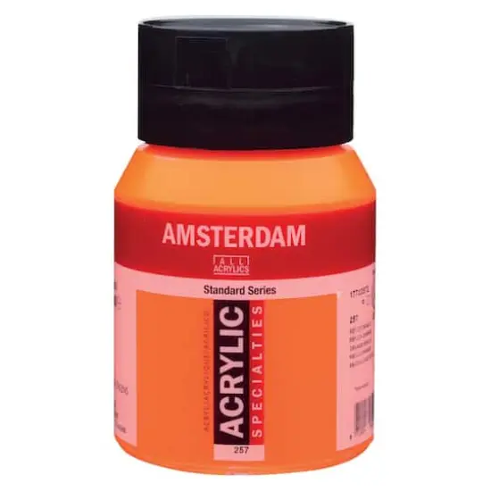 Amsterdam 500mL Standard Series Acrylic Paint 257 Reflex Orange {1}