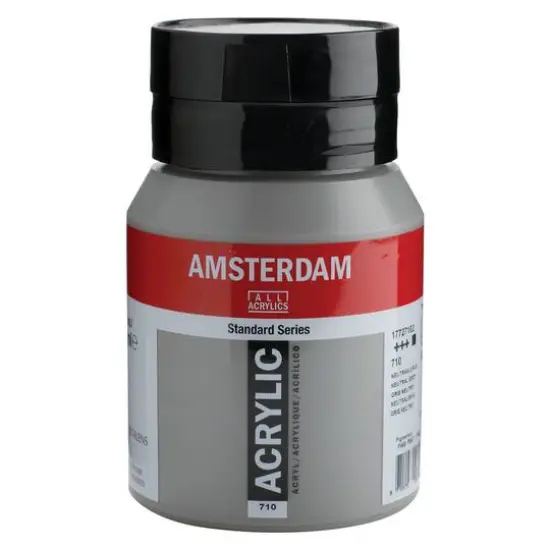 Amsterdam 500mL Standard Series Acrylic Paint 710 Neutral Gray {1}