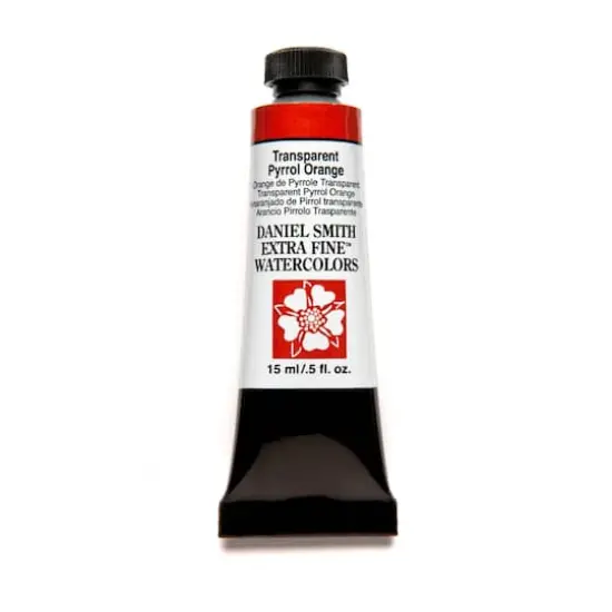 Daniel Smith Extra Fine&trade; Watercolor Paint, 15mL Transparent Pyrrol Orange {1}