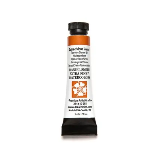 Daniel Smith Extra Fine™ Watercolor, 5mL Quinacridone Sienna {1}