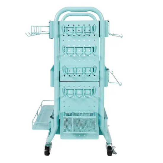 Gramercy Rolling Cart by Simply Tidy&trade; Teal {3}
