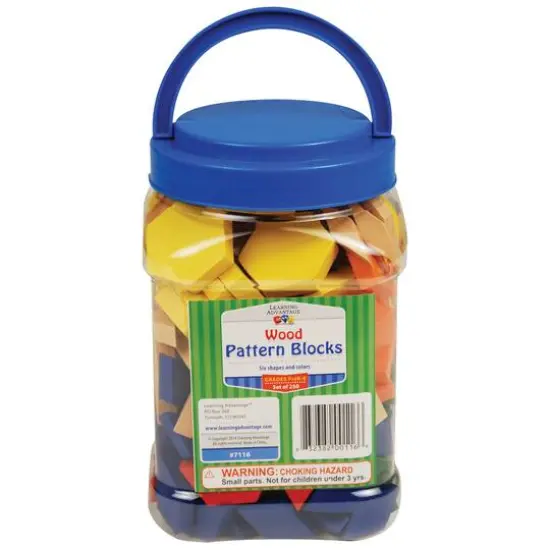 Wood Pattern Blocks {3}