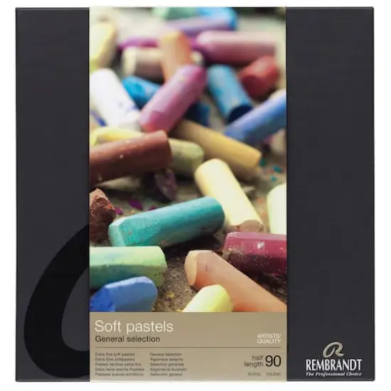 Rembrandt&reg; Pastel 90 Color Half Stick Set {3}