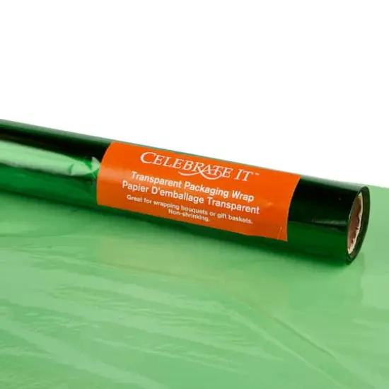 Transparent Packaging Wrap by Celebrate It&trade; Green {4}
