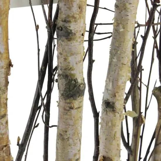 17.75" Mixed Branches in Rustic Wood Frame {4}