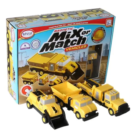 Magnetic Mix or Match&reg; Construction Vehicles {1}