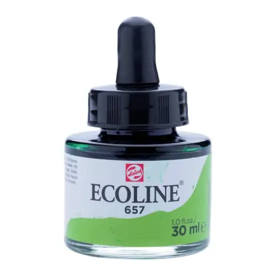 Ecoline&reg; Liquid Watercolour, 30ml Jar Bronze Green {1}
