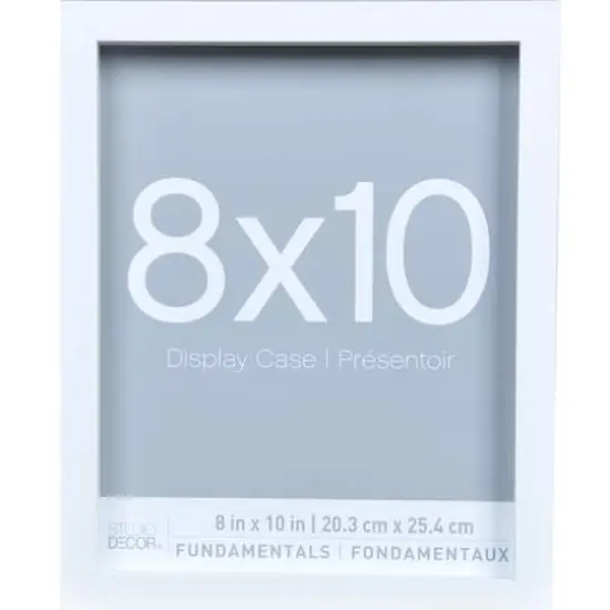 3 Pack Fundamentals 8" x 10" White Shadow Boxes by Studio D&eacute;cor&reg; {6}