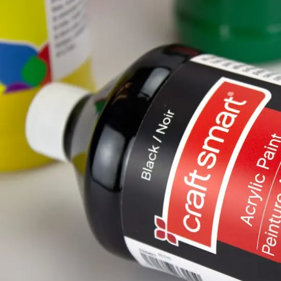 32oz. Acrylic Paint by Craft Smart&reg; Black {4}
