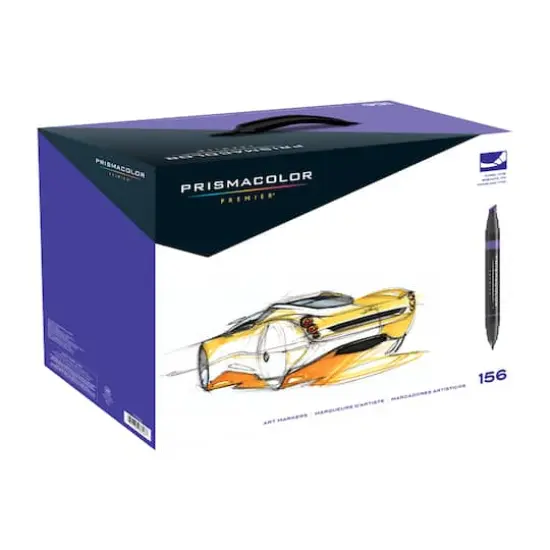 Prismacolor Premier&reg; Art Marker Set, Chisel/Fine {1}