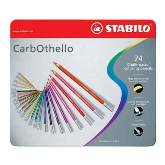 Stabilo&reg; CarbOthello&reg; Pastel Pencil Set, 60ct. {2}