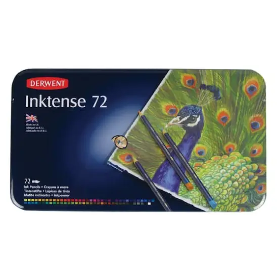 Derwent&reg; Inktense Pencil 72 Color Tin Set {3}