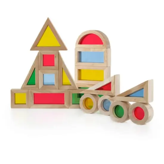 Jr. Rainbow Blocks, 20-piece set {1}