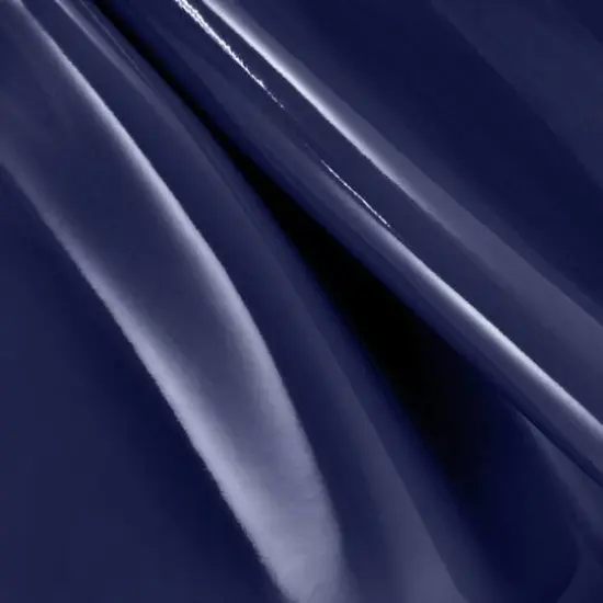 Navy Blue Patent Leather Vinyl {1}