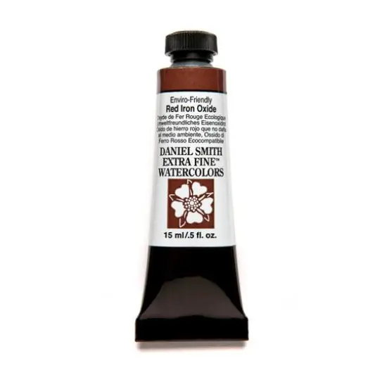 Daniel Smith Extra Fine&trade; Watercolor Paint, 15mL Enviro-Friendly Red Iron Oxide {1}
