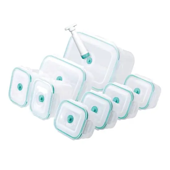 Honey Can Do Clear Vac 'n Save™ Food Storage Set, 17 Pieces {1}