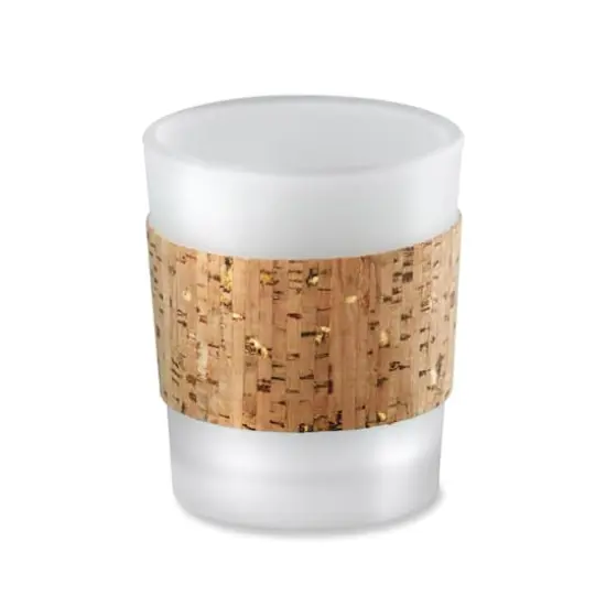 Kate Aspen&reg; Tropical Chic Gold Glitz Cork Wrapped Tea Light Holder, 12 Pack {1}