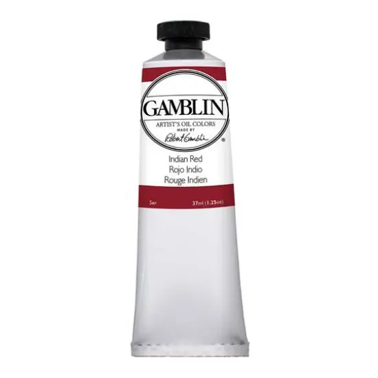 Gamblin Artist Grade Oil Colors, 37mLIndian Red {1}