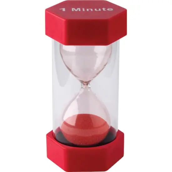 Large 1 Minute Sand Timer {1}