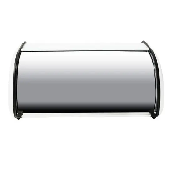 Honey Can Do White Retro Bread Box {3}