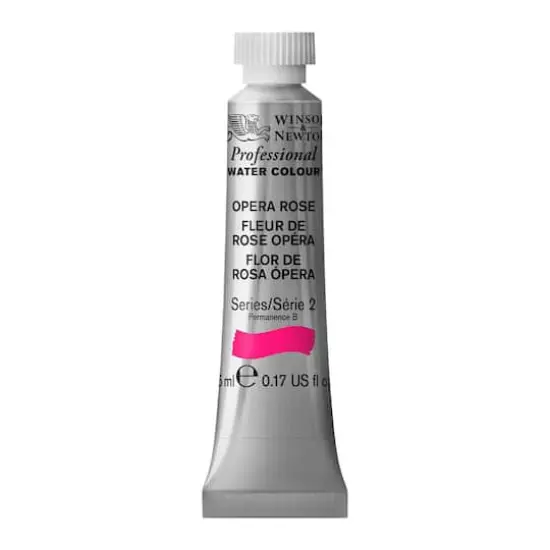 Winsor & Newton&reg; Professional Water Colour&trade; Paint, 5mL Opera Rose {1}
