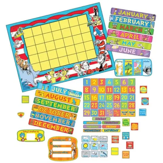 Dr. Seuss&trade; Calendar Bulletin Board Set {1}