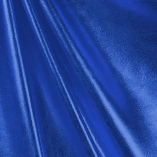 Royal Blue Foil Metallic Spandex {1}