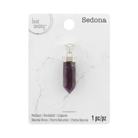 Sedona Amethyst Point Pendant by Bead Landing&trade; {4}