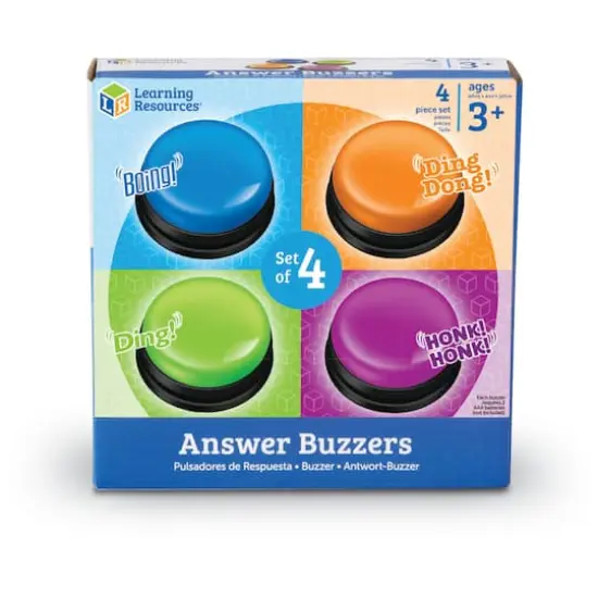Answer Buzzers, Set of 4 {1}