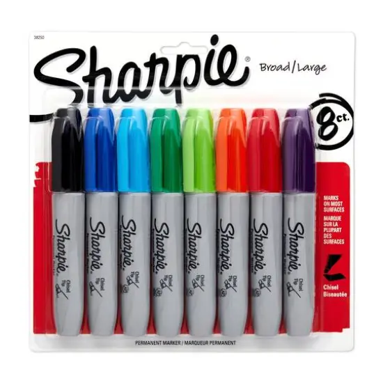 Sharpie&reg; Chisel Tip Permanent Marker Sets, 8 Count {1}