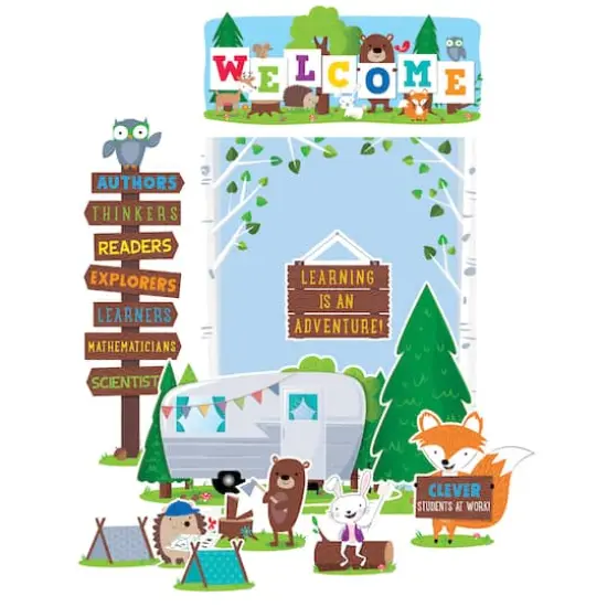 Woodland Friends Woodland Welcome Bulletin Board Set {1}