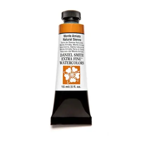 Daniel Smith Extra Fine&trade; Watercolor Paint, 15mL Monte Amiata Natural Sienna {1}