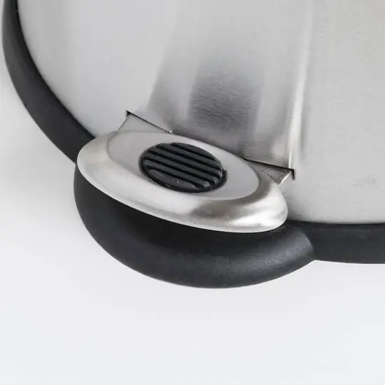 Honey Can Do Stainless Steel 5L Oval Step Can {3}