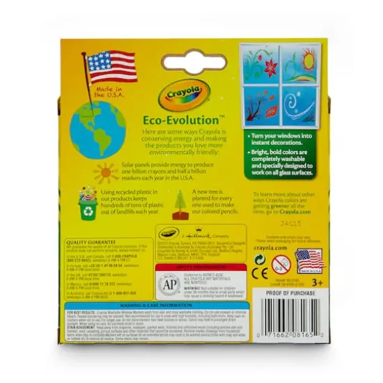 Crayola Washable Window Markers, 8ct. {7}