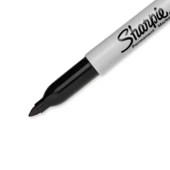 Sharpie&reg; Fine Point Permanent Markers, Black 12 Pack {4}