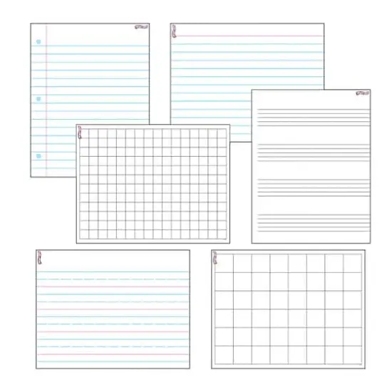 Papers & Grids Wipe-Off&reg; Charts Combo Pack {1}