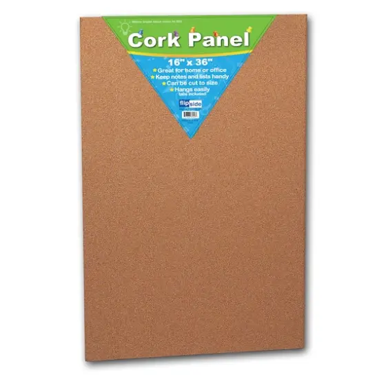 Flipside Cork Panel, 16" x 36" {1}